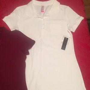 2 juniors long tees. $8 each brand new.